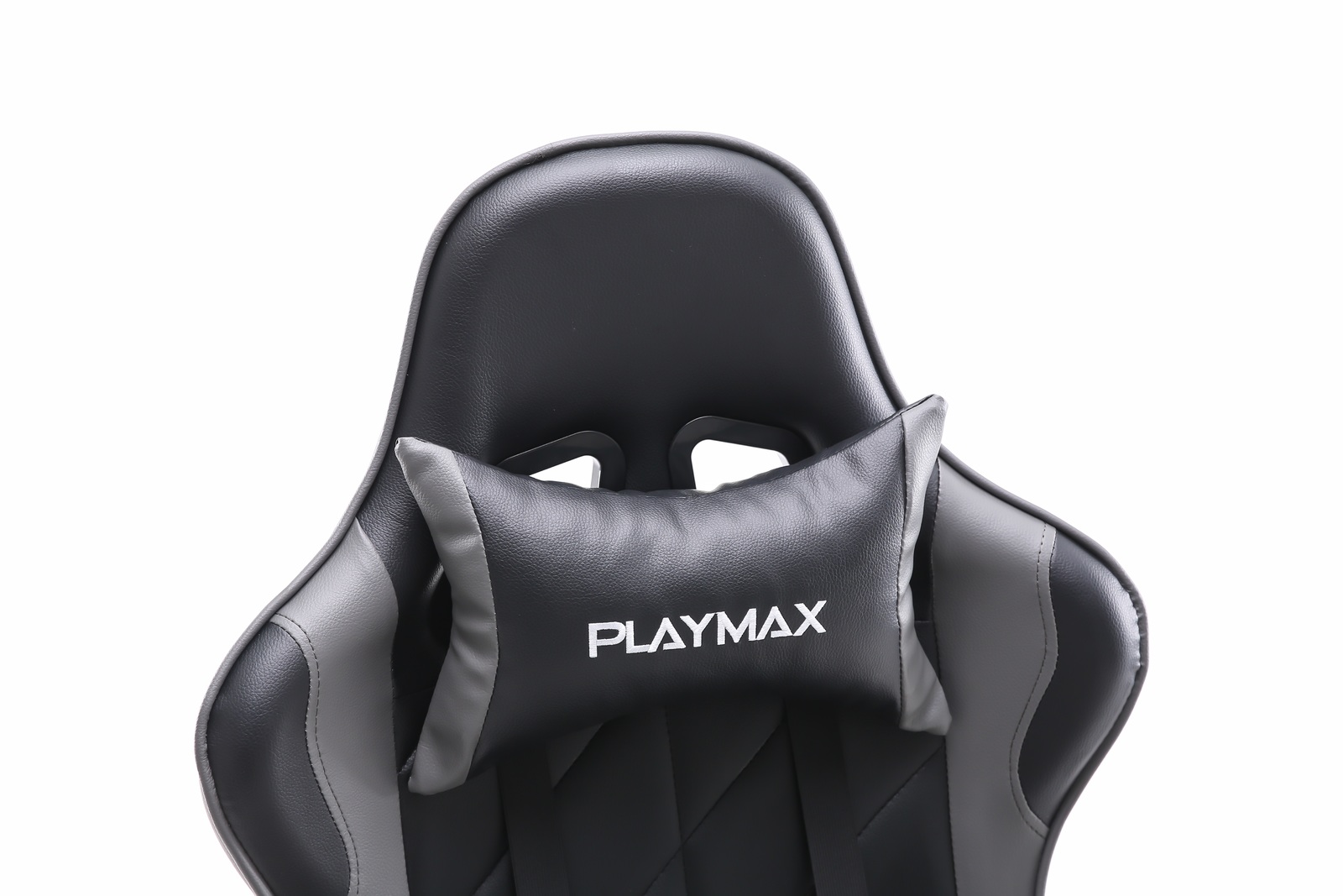 Playmax Elite Gaming Chair - Steel Grey and Black for image