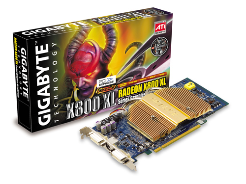 Gigabyte Graphics Card Radeon X800 XL 512M PCIE