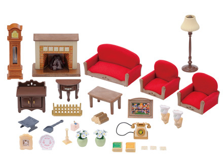 sylvanian families lounge set