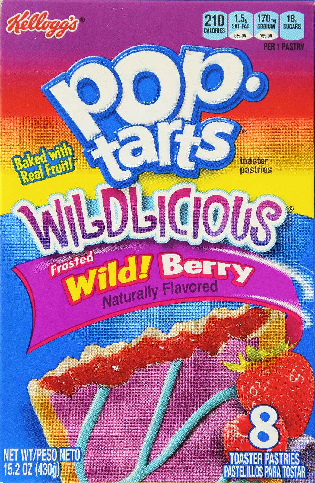 Kellogg's Pop Tarts Wild Berry image