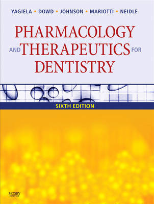 Pharmacology and Therapeutics for Dentistry by John A. Yagiela image