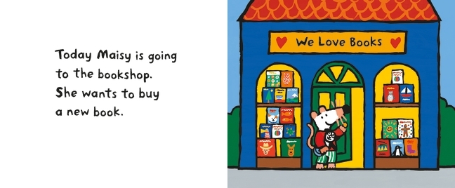 Maisy Goes to the Bookshop by Lucy Cousins image