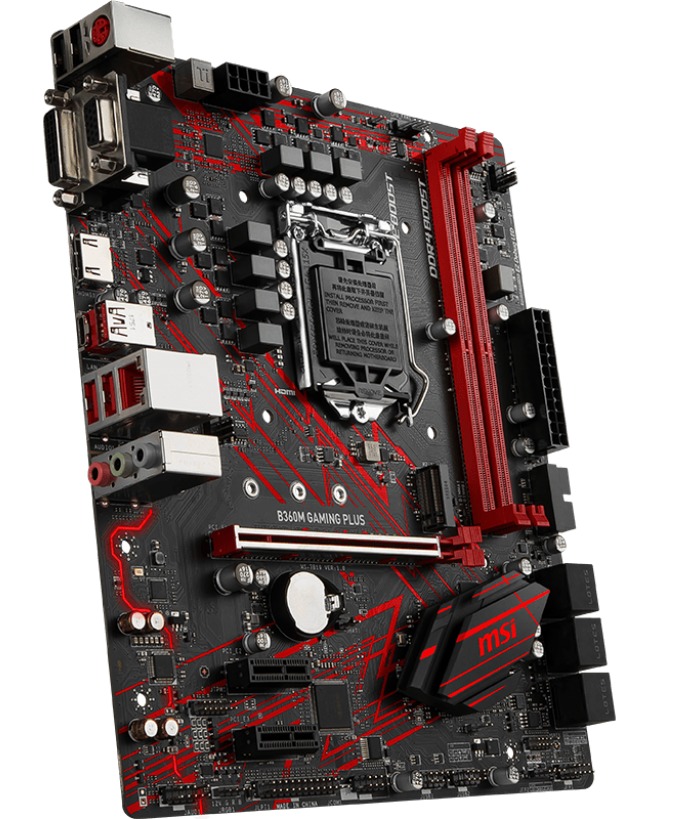 MSI B360M GAMING PLUS MATX Motherboard image