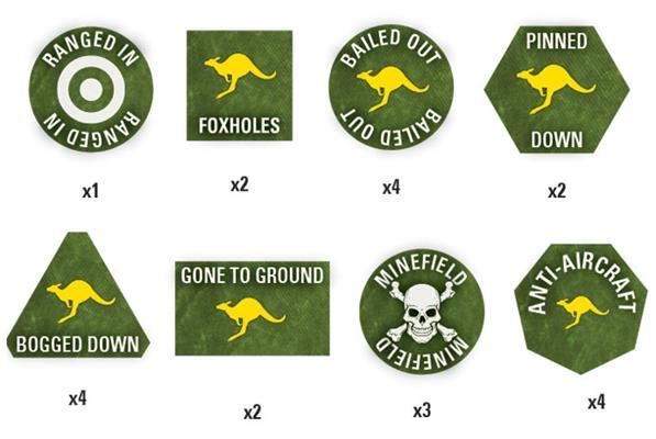 Team Yankee: Australian Token Set image