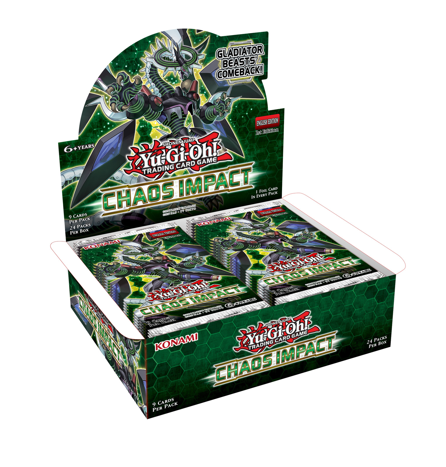 Yu-Gi-Oh! Chaos Impact Booster Box (24 Packs) image