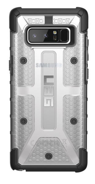 UAG Plasma Case for Galaxy Note 8 (Ice/Black)