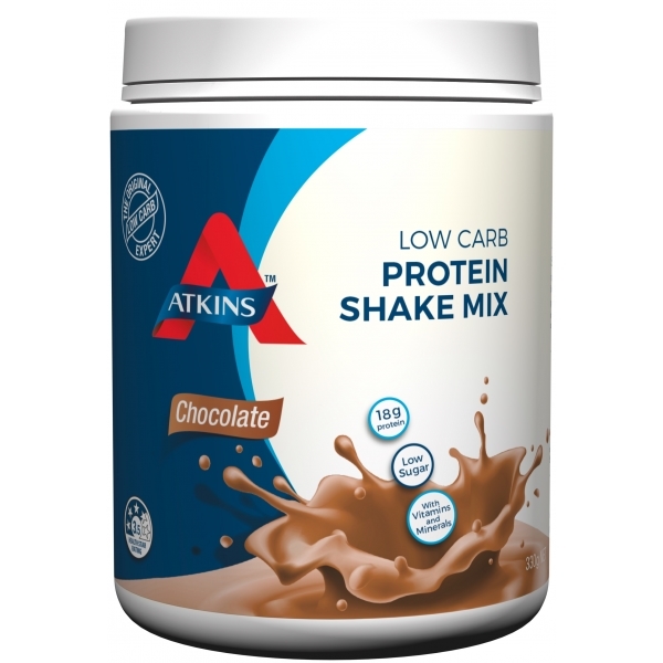 Buy Atkins Advantage Low Carb Shake Mix Chocolate (330g) at Mighty Ape NZ