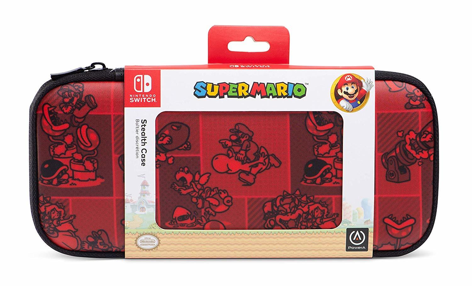 Nintendo Switch Stealth Case - Super Mario Red image