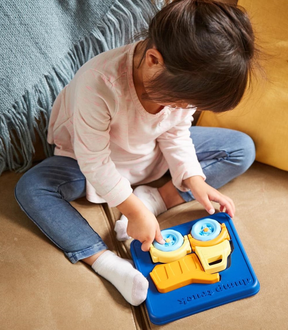 Buy Green Toys 3D Dump Truck Puzzle at Mighty Ape NZ