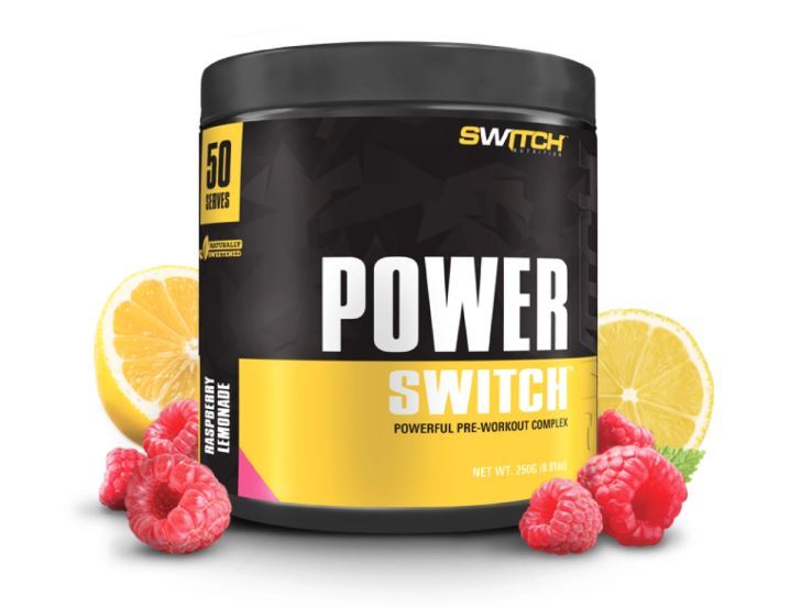Power Switch - Powerful Pre-Workout Complex - Raspberry Lemonade (50 Serves) image
