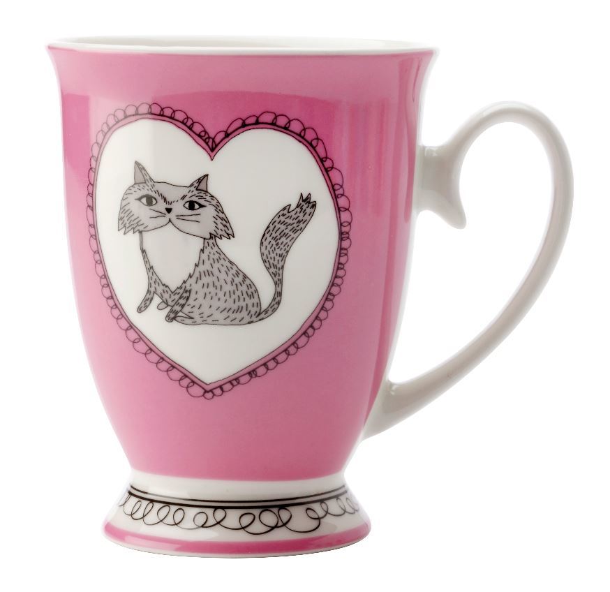 Maxwell & Williams: Purrfect Mug - Purple (290ml)