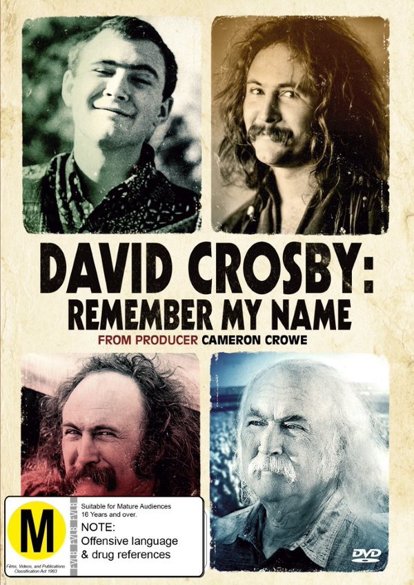 David Crosby: Remember My Name on DVD image