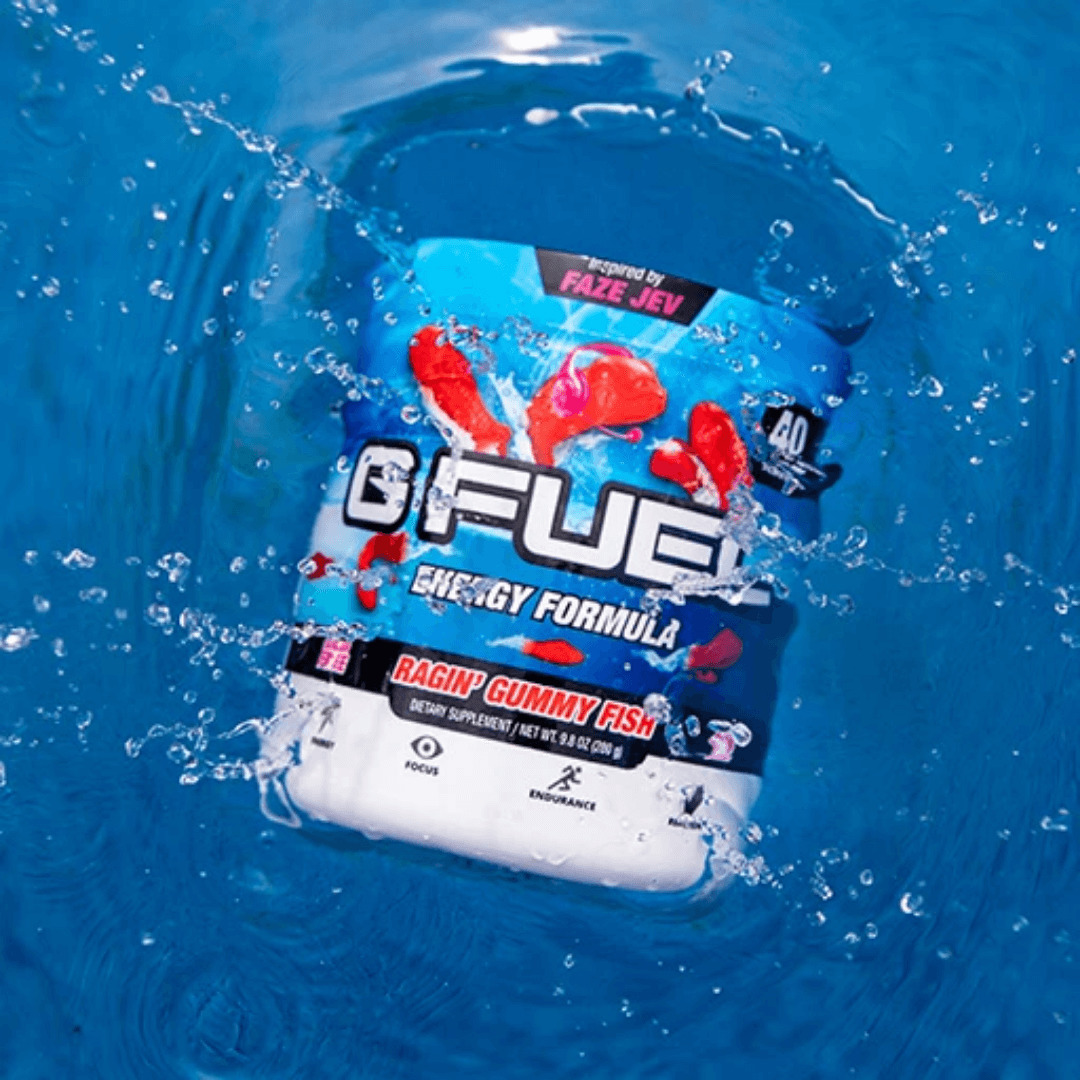 G FUEL Energy Formula - Ragin' Gummy Fish (40 Servings)