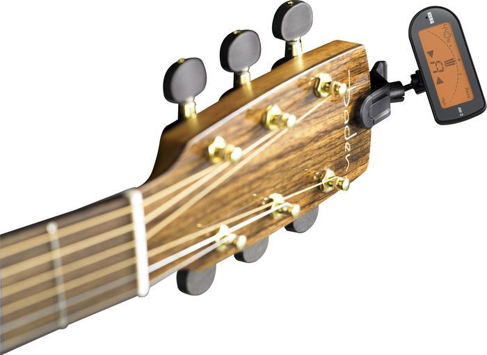 AW2G ClipOn Guitar Tuner (Black) at Mighty Ape NZ