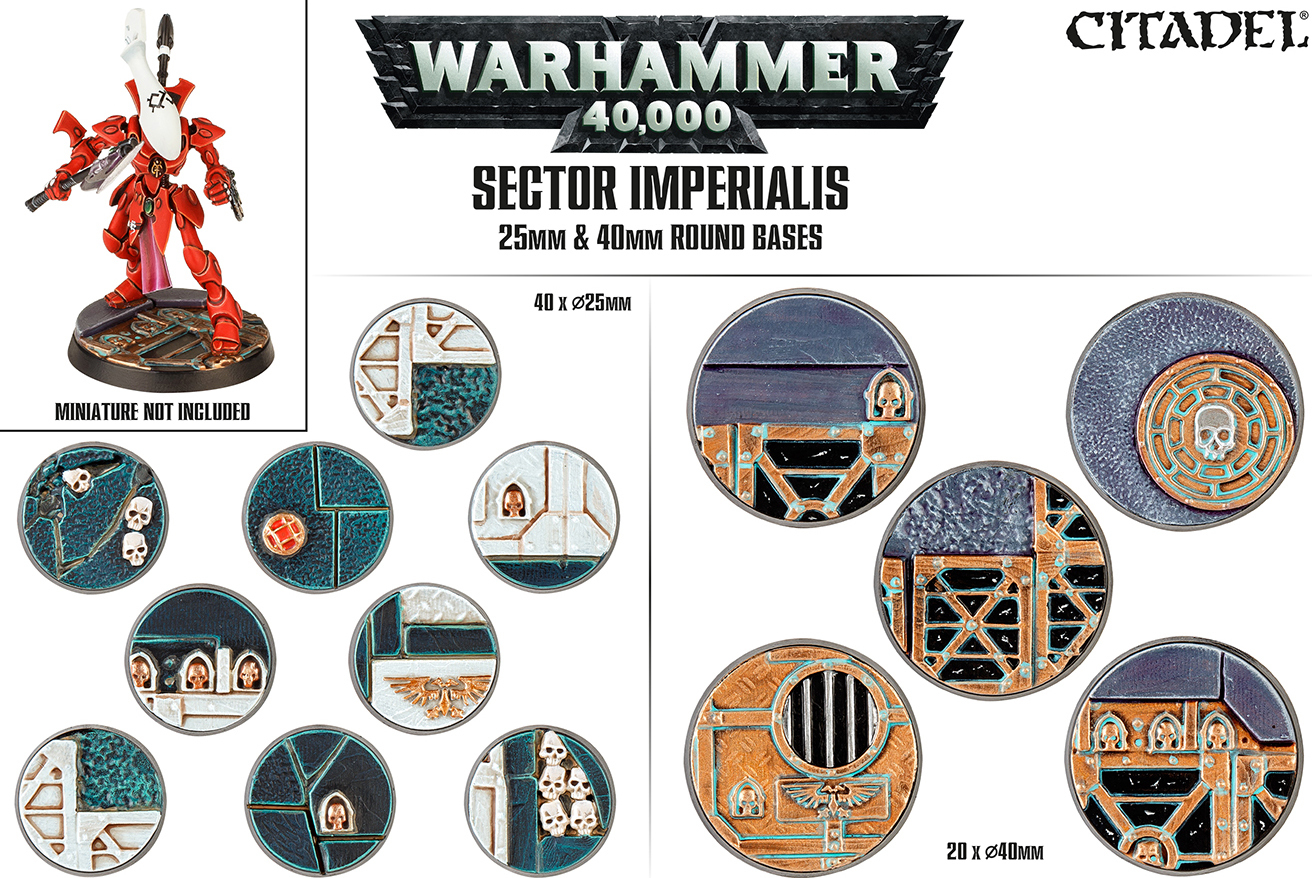 Sector Imperialis 25mm & 40mm Round Bases image