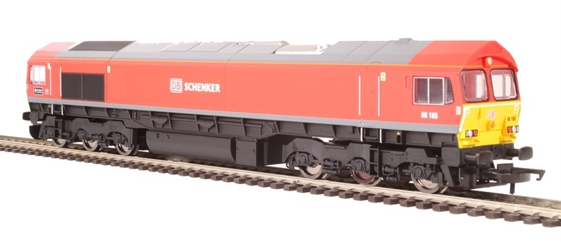 Hornby: Co-Co Diesel ‘DP World London Gateway’ ‘66185’ Class 66 image