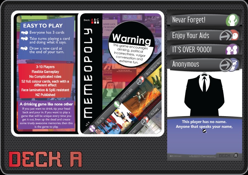 Memeopoly - Drinking Game (Deck A) image