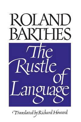 The Rustle of Language by Roland Barthes image