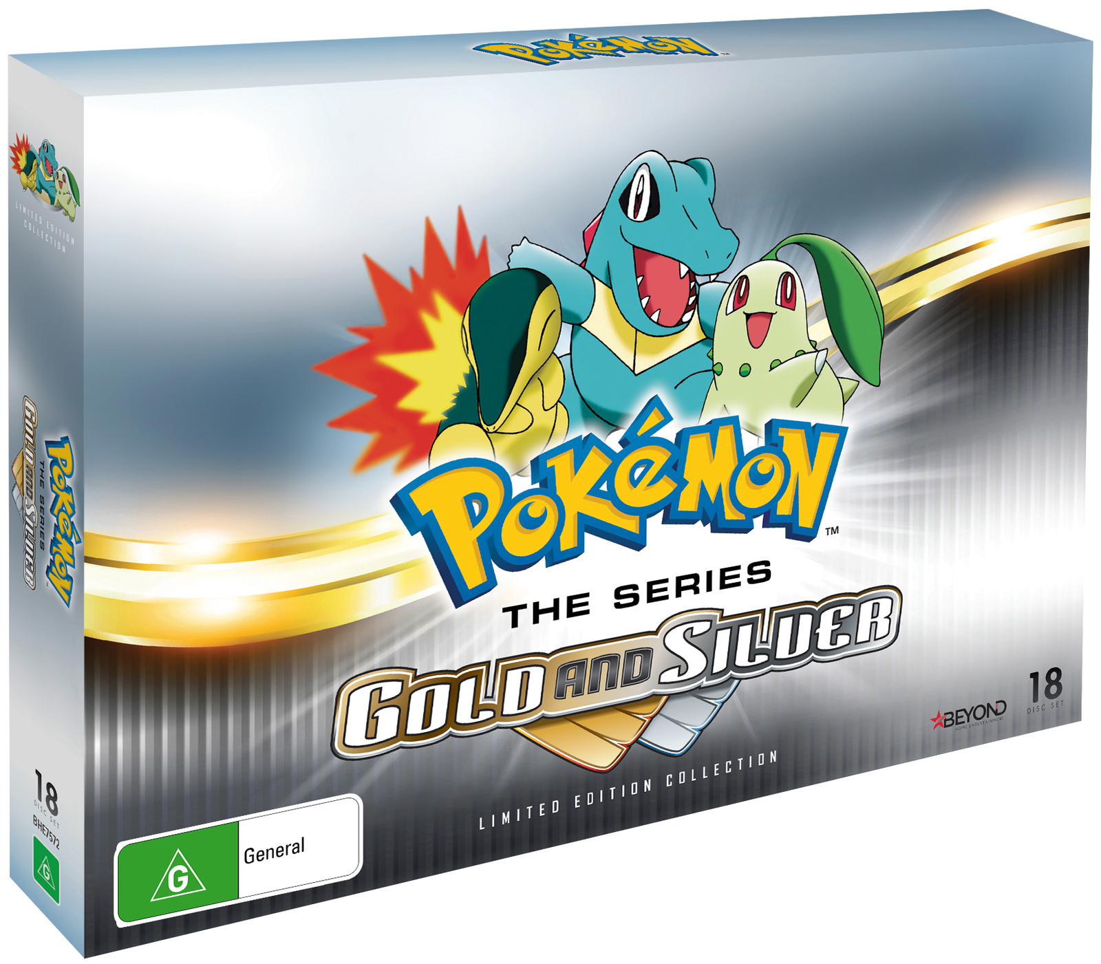 Pokemon Gold And Silver Collector’s Set on DVD image