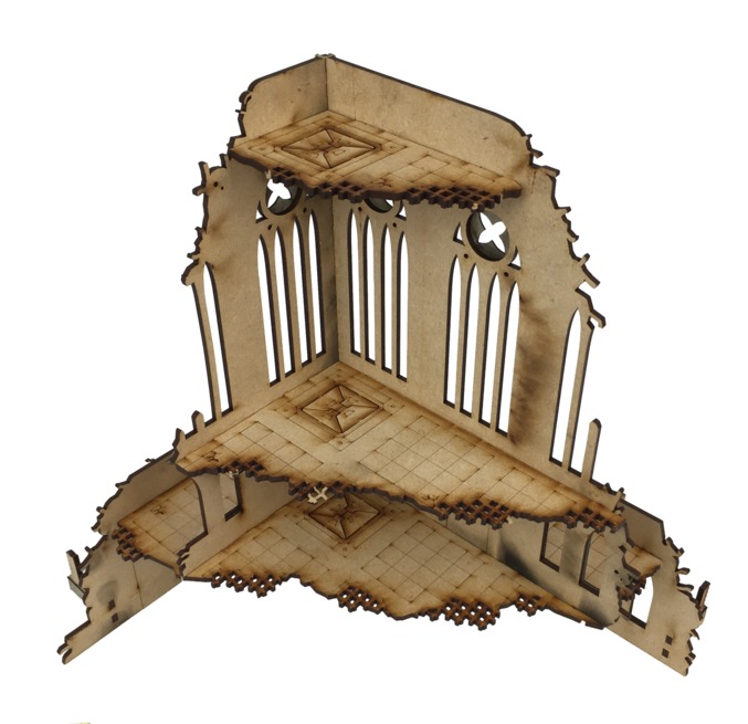 TTCombat: Tabletop Scenics – Gothic Corner Ruins B image