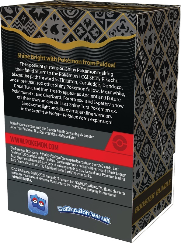 Pokemon TCG Paldean Fates Booster Bundle Set at Mighty Ape NZ