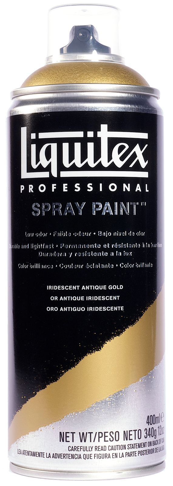 Buy Liquitex Acrylic Spray 237 Iridescent Antique Gold (400ml) at