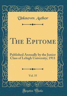 The Epitome, Vol. 35 by Unknown Author image