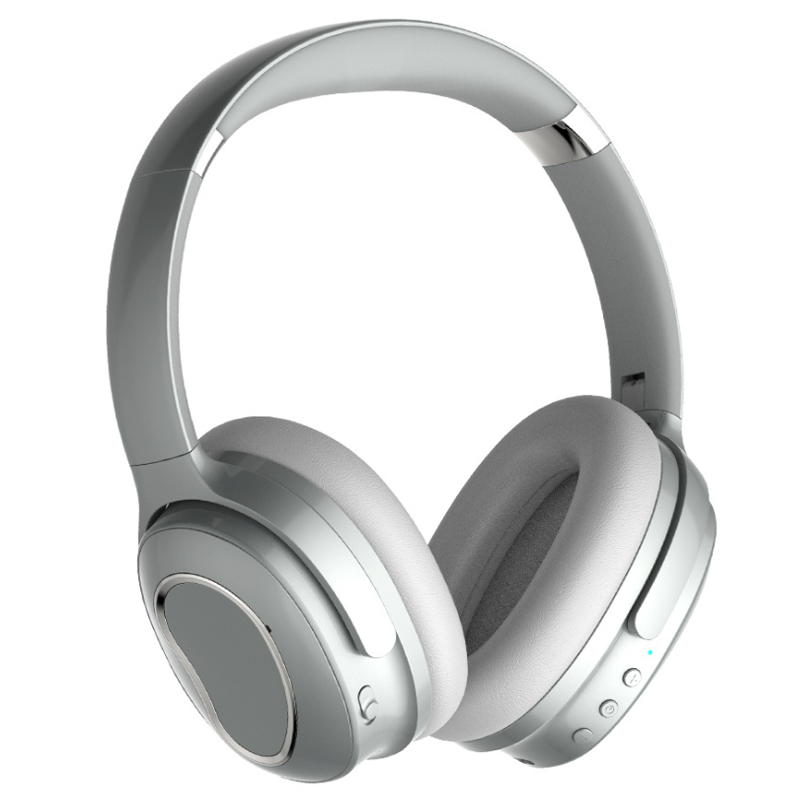 ANC Wireless Bluetooth Headset Silver at Mighty Ape NZ