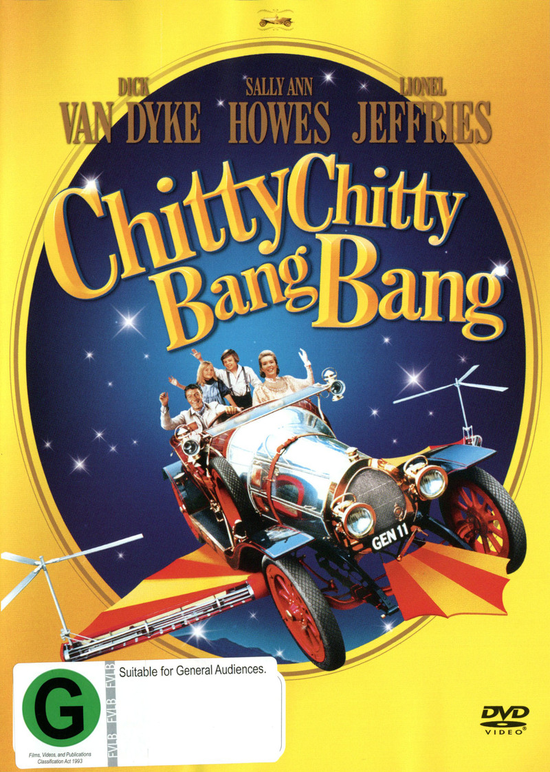 Chitty Chitty Bang Bang on DVD image