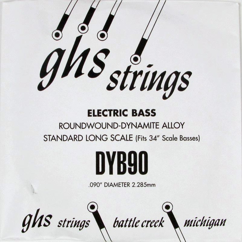 GHS 090 Dynamite Alloy Bass Boomers - Electric Bass Single String