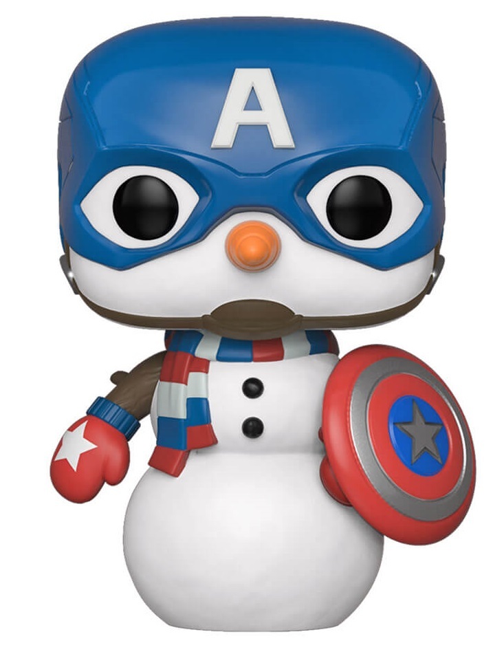 Marvel: Holiday Captain America - Pop! Vinyl Figure image
