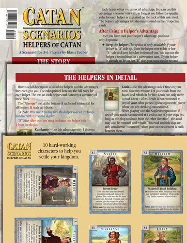 Catan: Scenarios - Helpers of Catan image