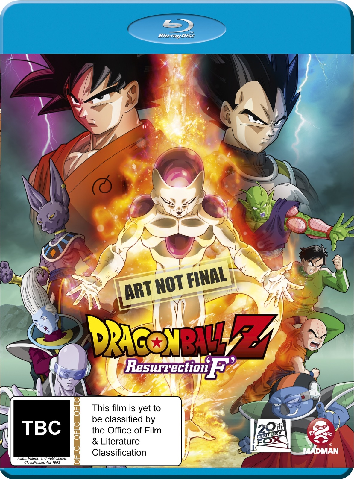 Dragon Ball Z: Resurrection 'F' on Blu-ray image