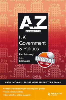 A-Z UK Government and Politics Handbook on Paperback by Andrew Turner