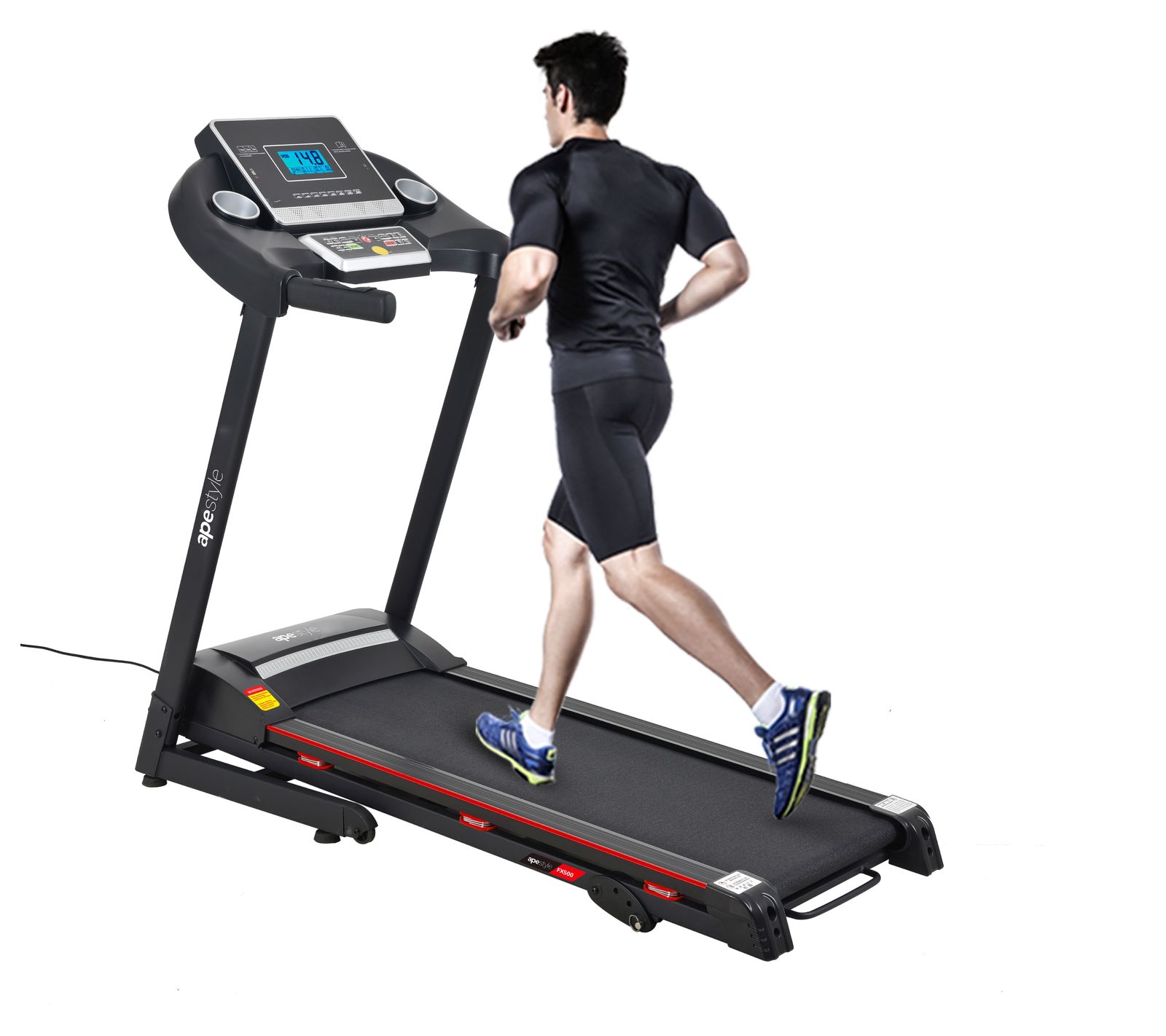 Ape Style FX500 Home Gym Fitness Foldable Treadmill image