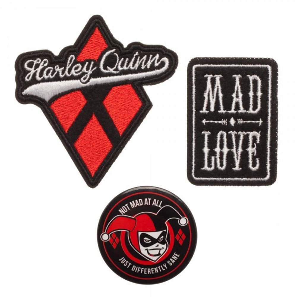 DC Comics Harley Quinn Patch It Backpack image