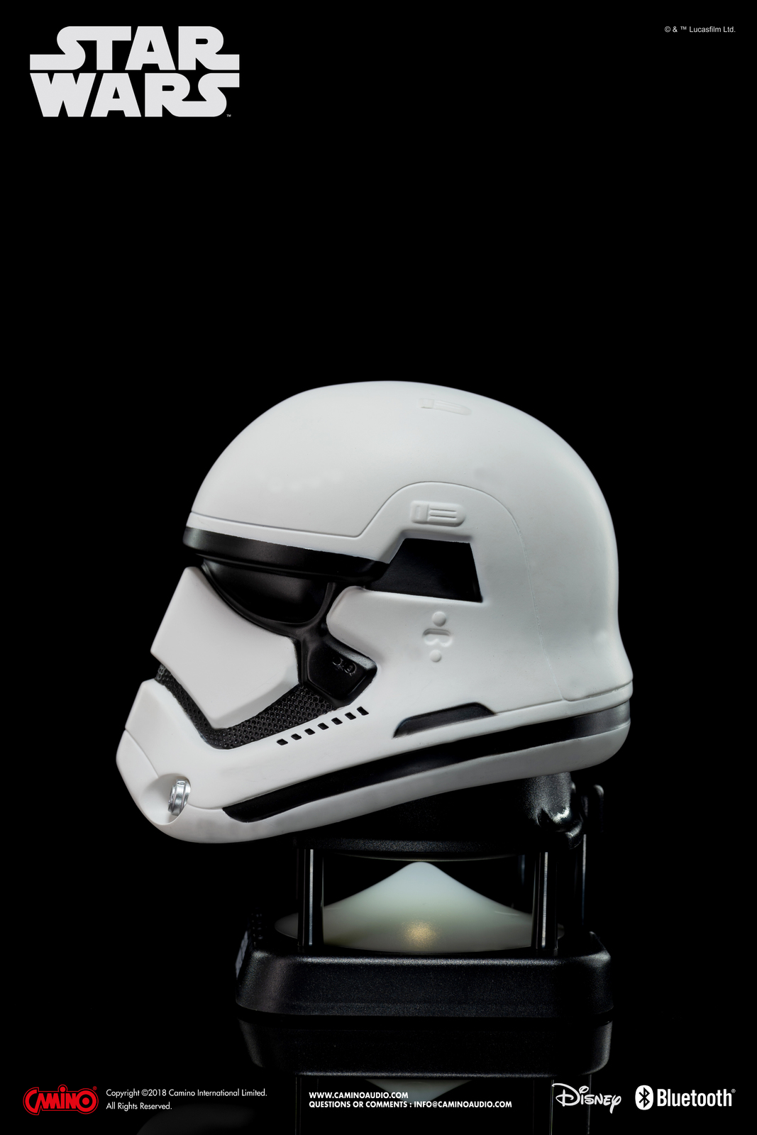 Star Wars SP7 Stormtrooper Helmet Mini Bluetooth Speaker at Mighty Ape NZ