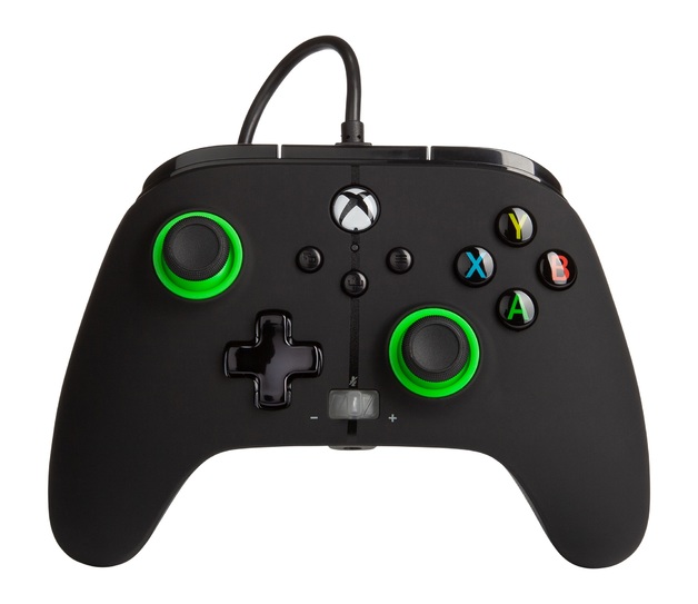 PowerA Xbox Enhanced Wired Controller (Black & Green Tone) Xbox Series X Buy Now at Mighty