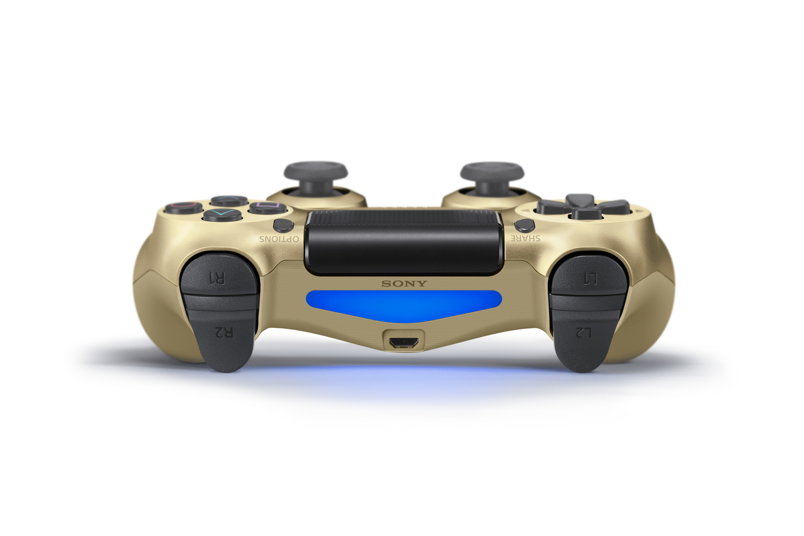 PlayStation 4 DualShock 4 V2 Wireless Controller - Gold for PS4 image