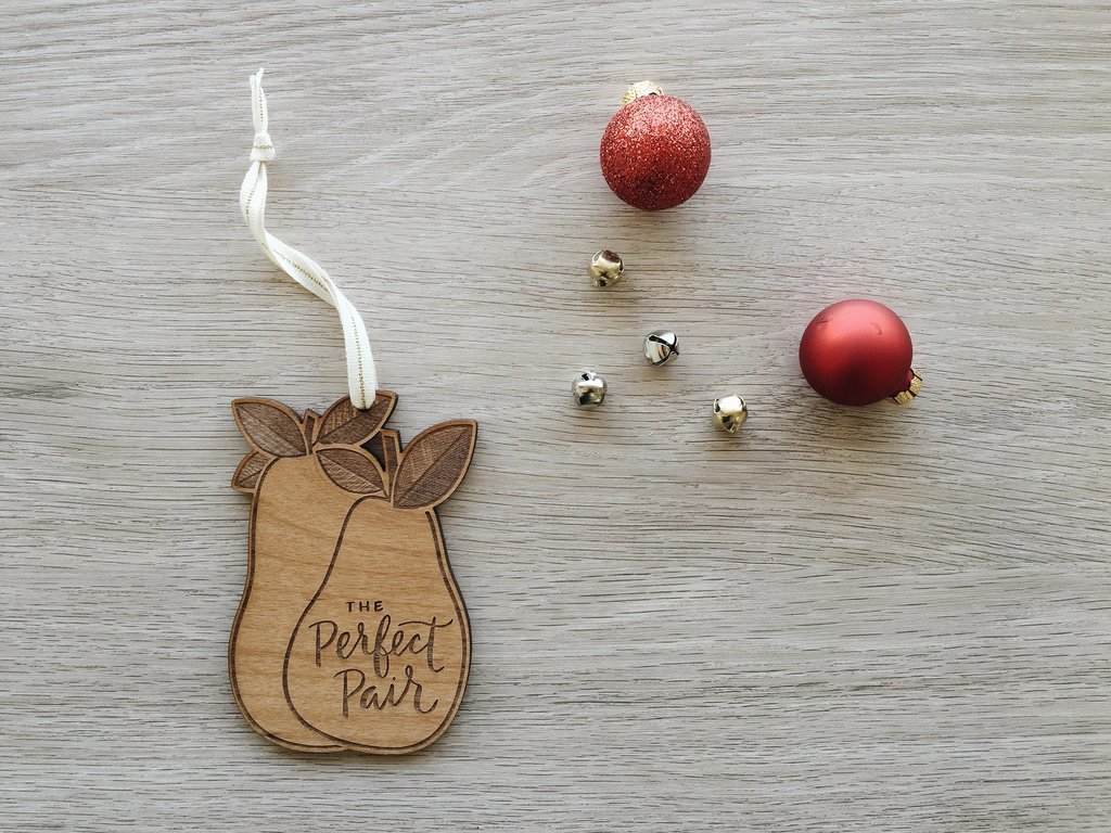 Cardtorial Christmas Ornament - Perfect Pair image