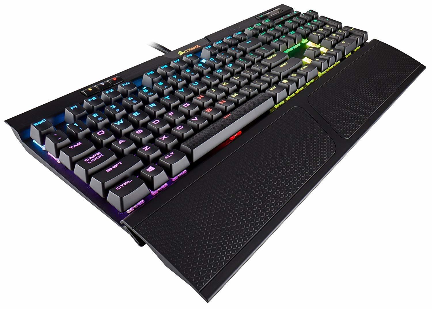 Corsair K70 RGB MK.2 Mechanical Gaming Keyboard (Cherry MX Red) PC