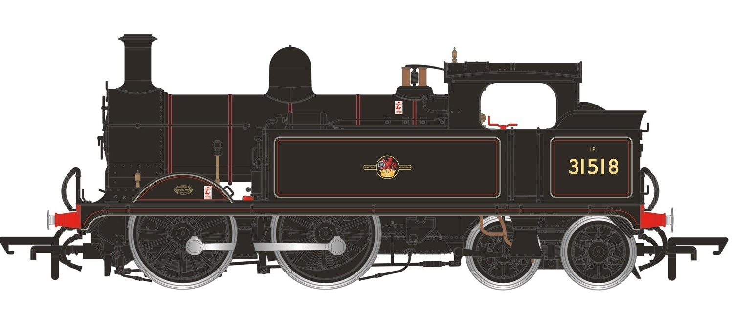 Hornby: Wainwright H Class 0-4-4T Late BR image