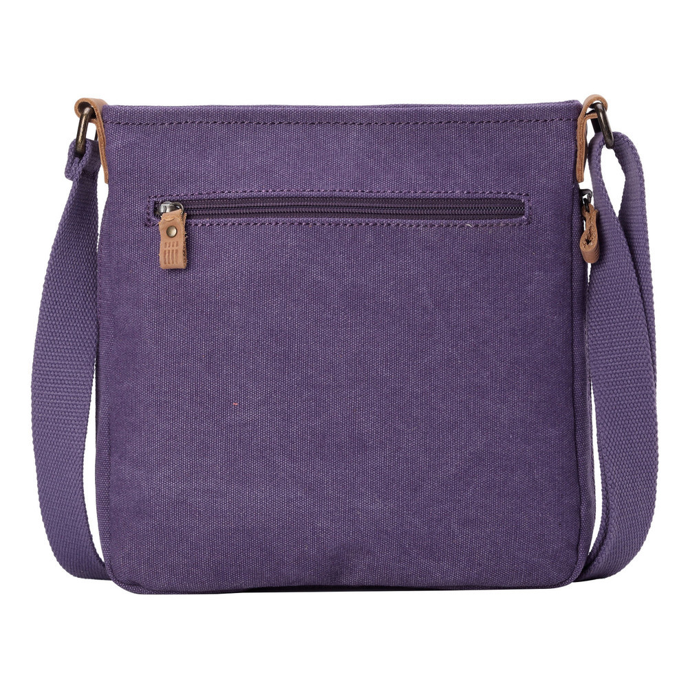 Classic Small Zip Top Shoulder Bag Purple Women's at Mighty Ape NZ