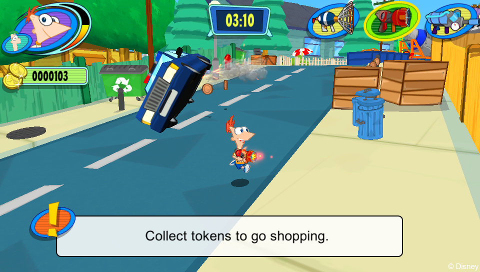 Phineas and Ferb: Day of Doofensmirtz on Vita