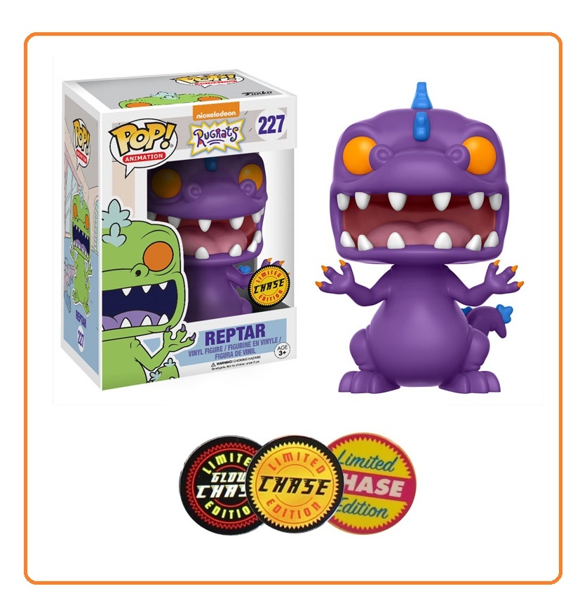 Rugrats - Reptar Pop! Vinyl Figure (with a chance for a Chase version!)