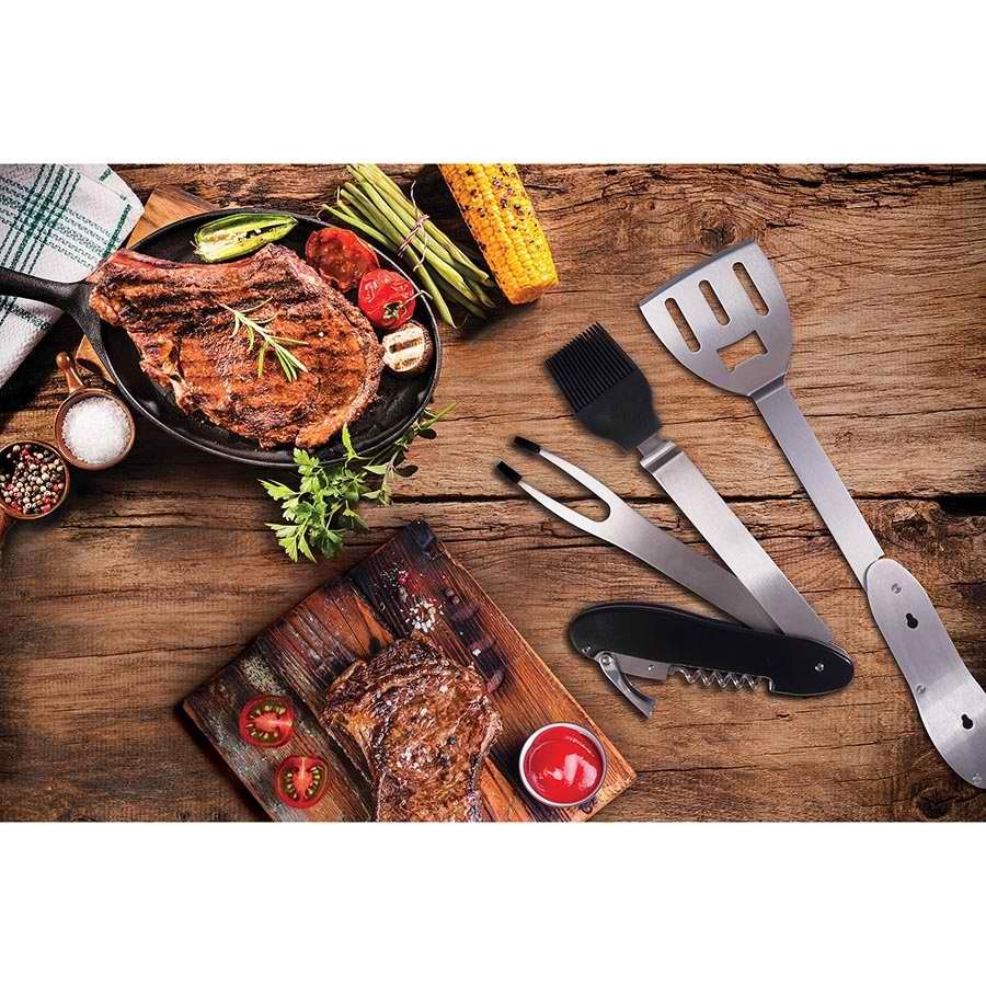 5 in 1 BBQ Tool Set image