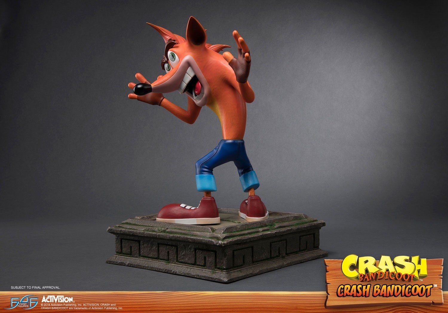 Crash Bandicoot - 16" Replica Statue