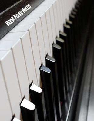Blank Piano Notes by Piano Staves Notebooks image