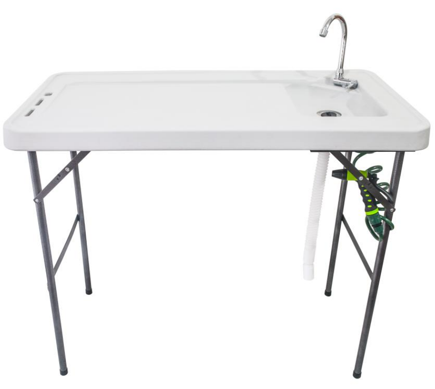 Premium Fish Filleting Table with Tap and Hose image