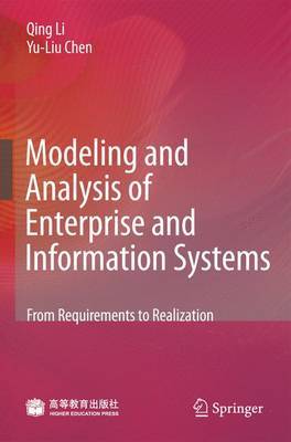 Modeling and Analysis of Enterprise and Information Systems by Qing Li image